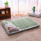 Thickened Washable Pet Pillow Bed — Green