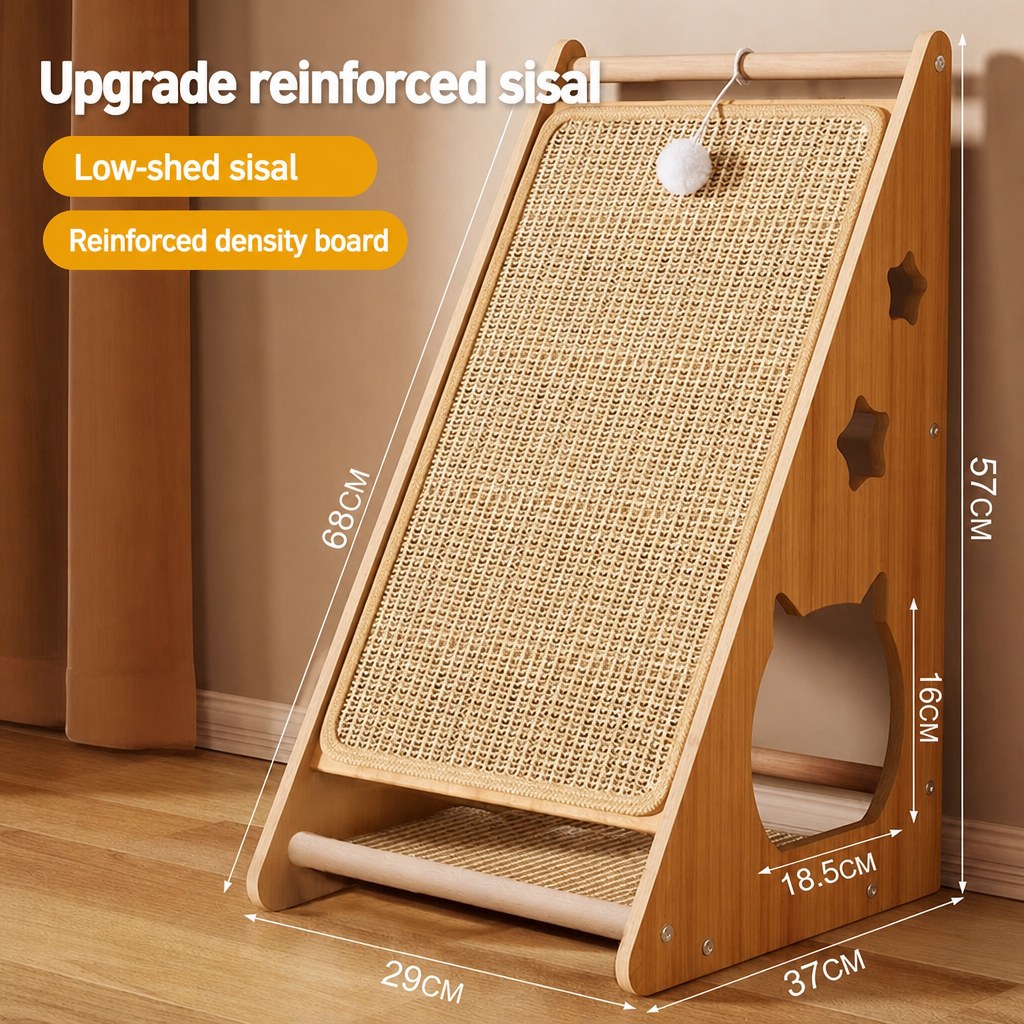Upgrade reinforced sisal — dimensions — PawLab