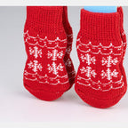 Christmas pet stocking anti-slip socks