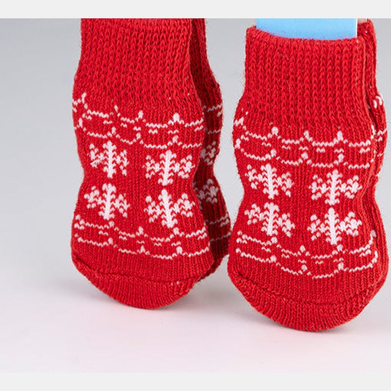 Christmas pet stocking anti-slip socks