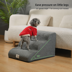 Ease pressure on little legs — 35° gentle slope — PawLab