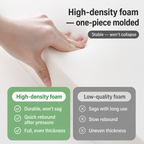 High-density one-piece foam vs low-quality foam — PawLab
