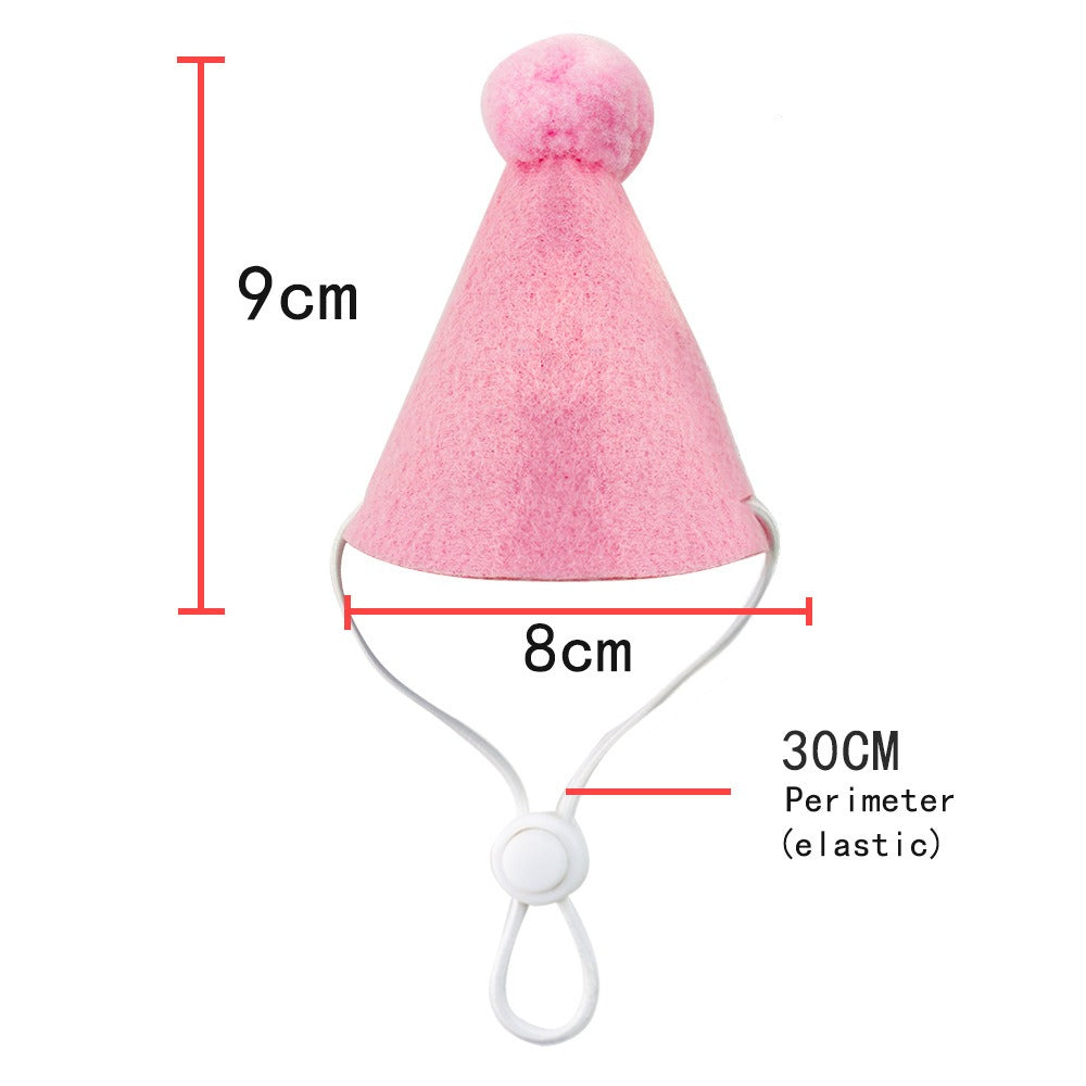Birthday hat — pink