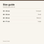 Size guide — potty mat sizes — PawLab