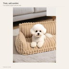 Thick soft ribbed sofa pet nest — PawLab