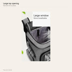 Large top opening — more airflow — PawLab
