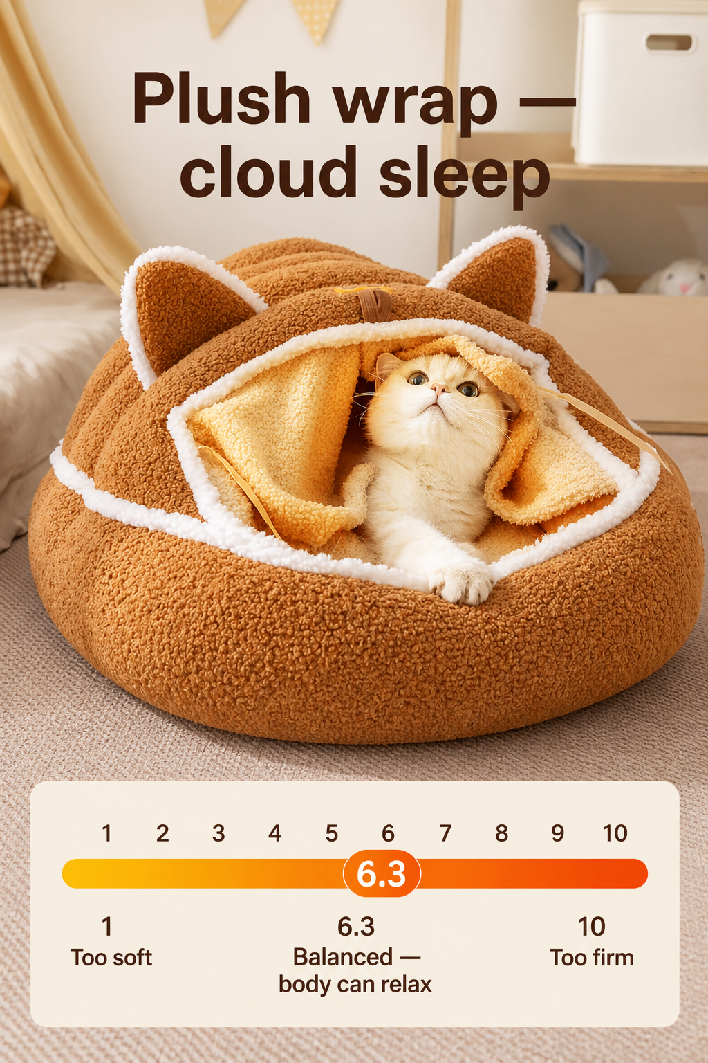 Plush wrap — balanced 6.3 support — PawLab