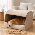 Semi-enclosed — a calmer, safer nook — PawLab
