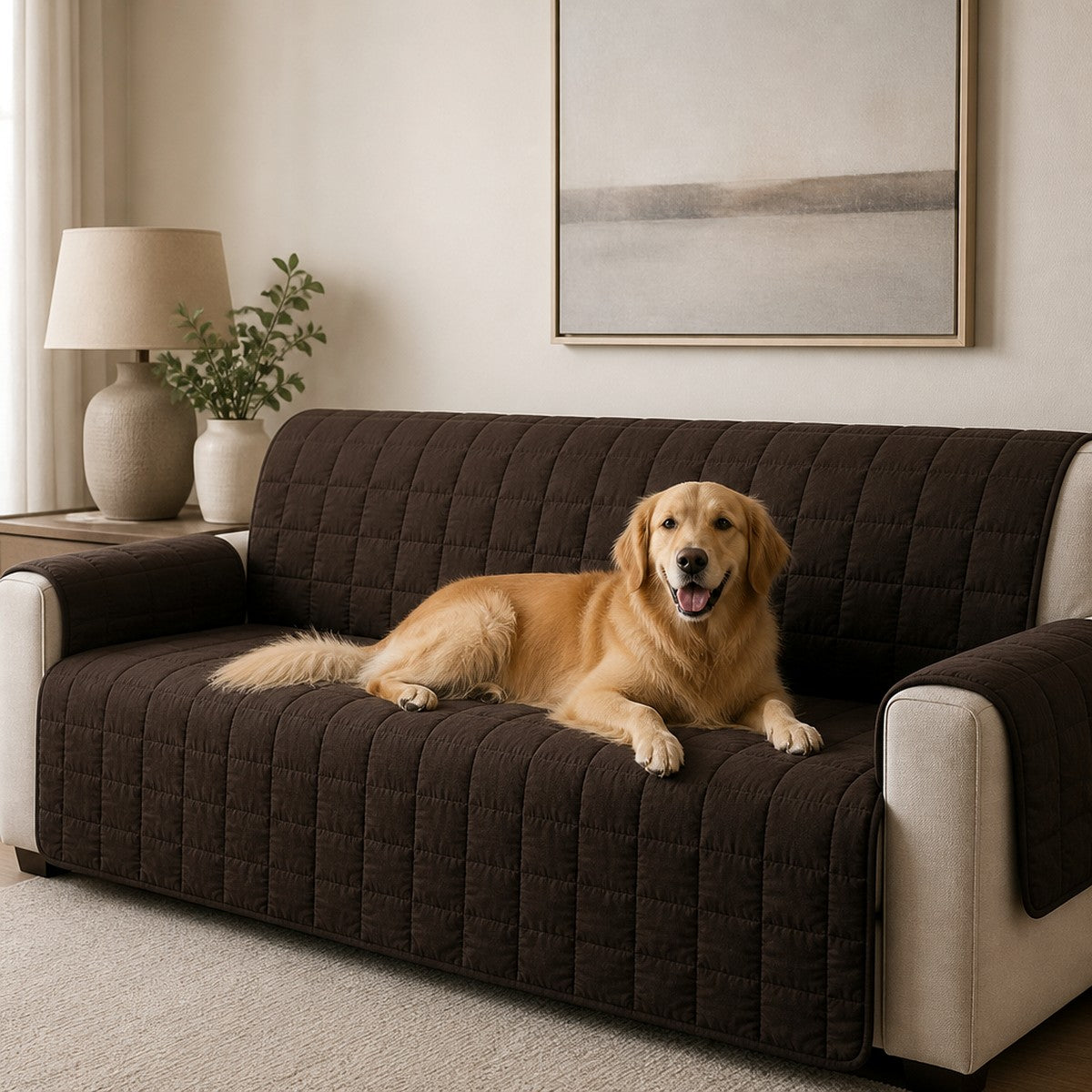 Solid One-Piece Sofa Protector — w5-05-04-scale — PawLab lifestyle