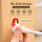 No-drill design — twist to secure — PawLab